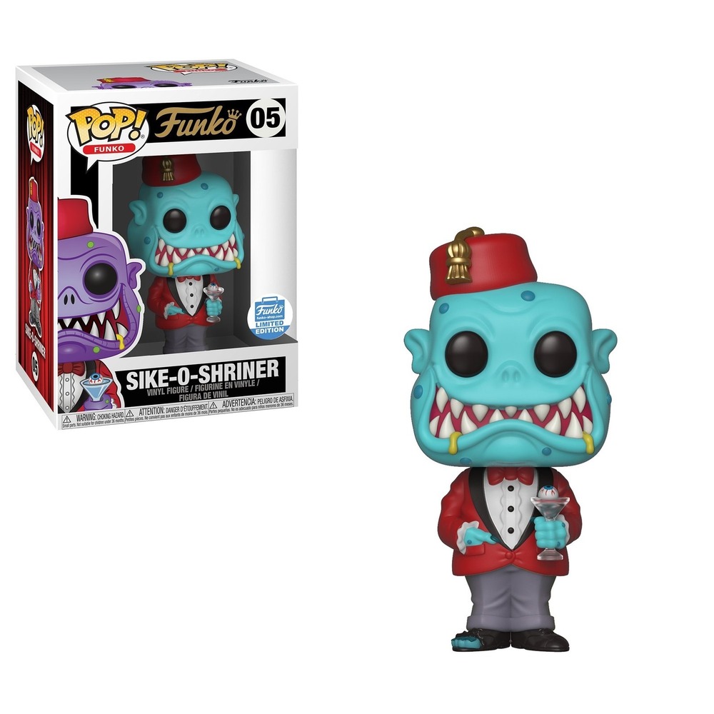 Funko Sike-O-Shriner Teal‎ #05 Limited Edition Vinyl Figure Collectible